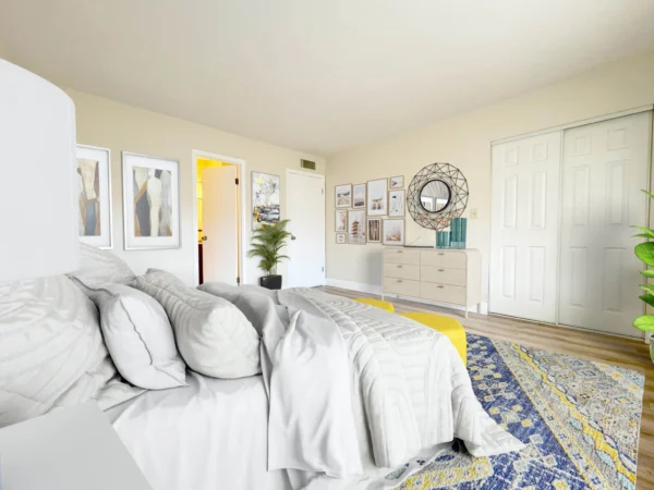 staged Primary Bedroom: Kid Breukelen Realty Group